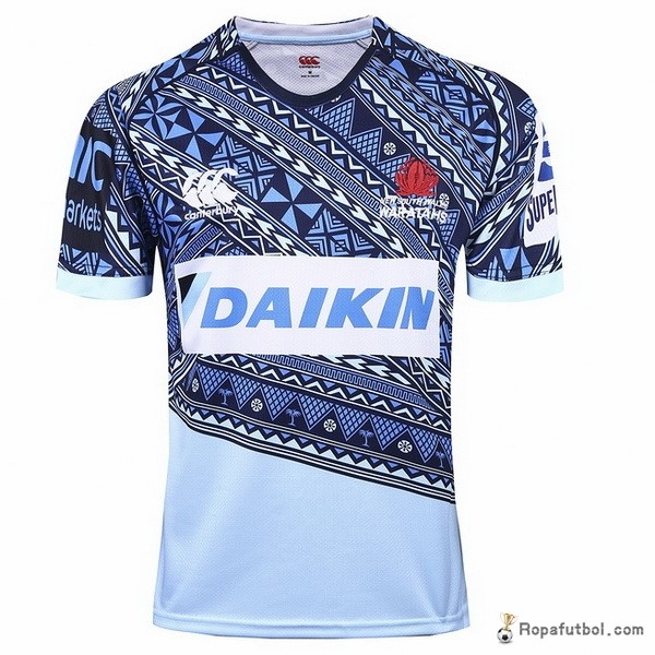 Camiseta Rugby Waratahs Replica Primera Ropa 2017 Azul